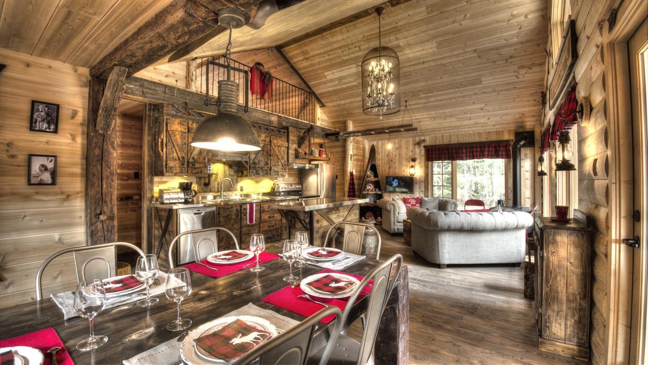 Le Bivouac - Les Chalets Spa Canada La Malbaie Kültér fotó