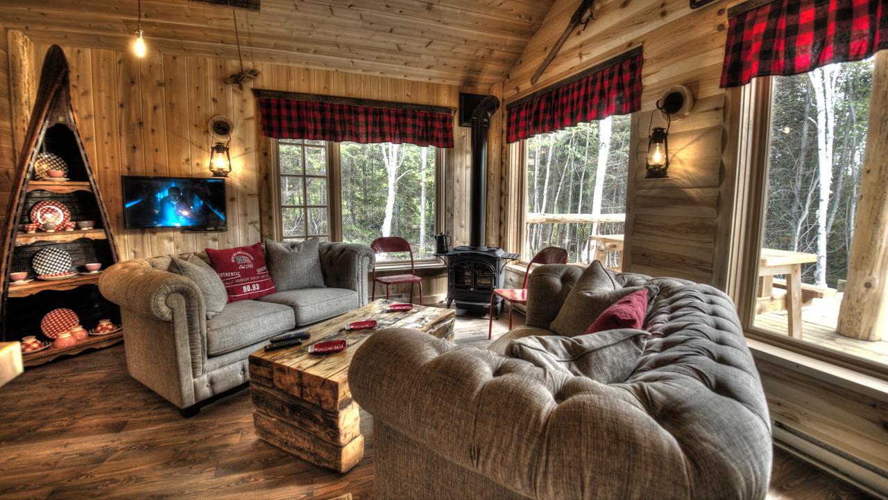 Le Bivouac - Les Chalets Spa Canada La Malbaie Kültér fotó
